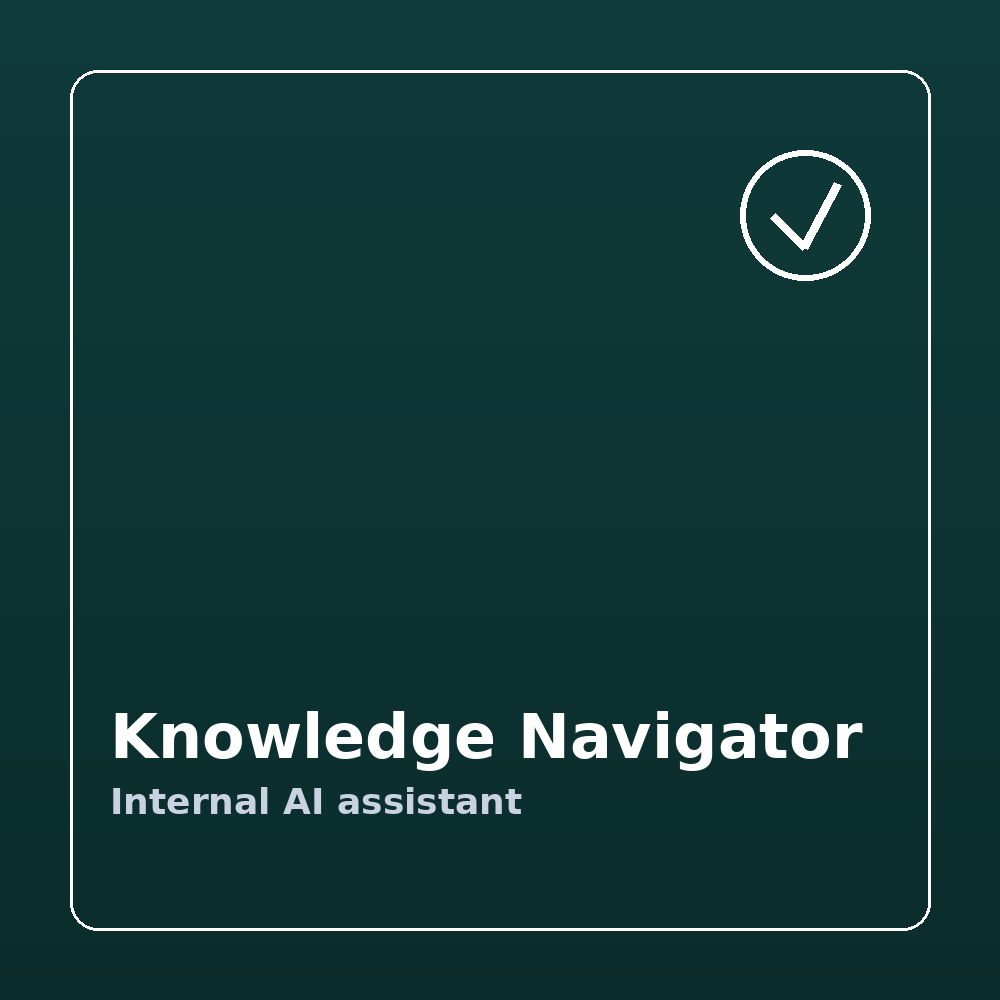 [SUB-KN] Knowledge Navigator - internal AI assistant, per site